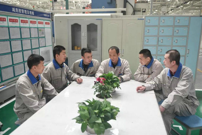 Shanghai Rotorcomp Screw Compressor Co., Ltd dây chuyền sản xuất