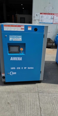 Máy nén trục vít VSD phun dầu Hệ thống điều khiển PLC cảm ứng thông minh