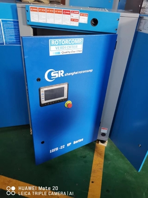 Máy nén trục vít VSD 45kw / 60hp Máy nén quay vòng phun dầu