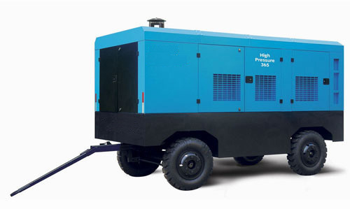 Máy nén trục vít Diesel Cummins CE/ISO9001 650cfm
