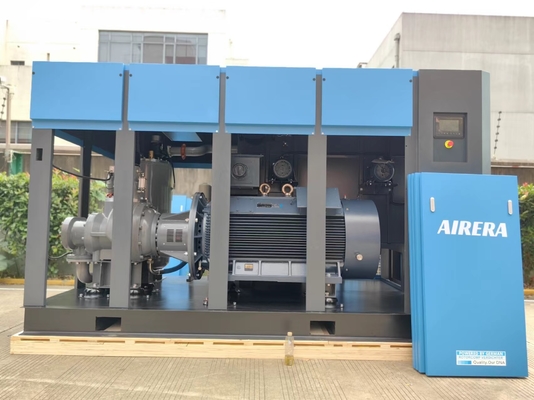 Máy nén không khí xoay điện 0,5-85 M3/min Capacity Delta Start PLC Control 68-84dB Mức độ ồn