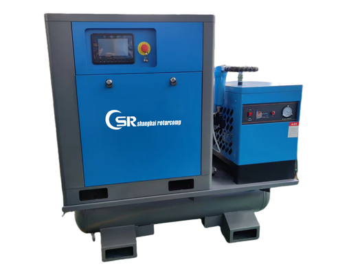 Rotorcomp mạnh mẽ LGSD-22 Series Rotary Screw Air Compressor trực tiếp trực tuyến / Star Delta 220V-480V dầu tiêm
