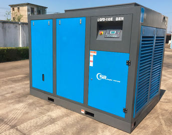 Máy nén khí trục vít 185Kw 250Hp Rotary Vane Oil bôi trơn trực tiếp Driven