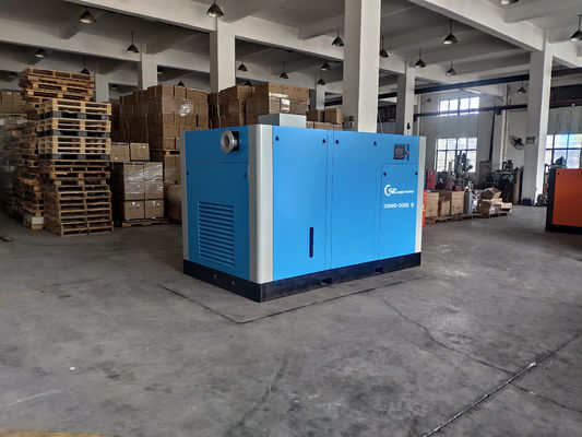Máy nén vít không dầu được chứng nhận ISO TUV GA SGS với động cơ tiết kiệm năng lượng và thiết kế độc đáo