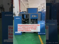 Shanghai Rotorcomp LGCD-37BD C VP Máy nén vít VSD Máy nén quay cho điều kiện độ ẩm cao
