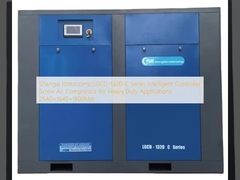 Shanghai Rotorcomp LGCD-132D C Series Intelligent Controller Screw Air Compressor cho các ứng dụng hạng nặng 2540 × 1640 × 1800Mm